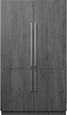 Dacor - 23.5 Cu Ft 4-Door Flex French Door Built In Refrigerator with FreshZone Drawer and Precise Cooling - Custom Panel Ready - Front_Zoom