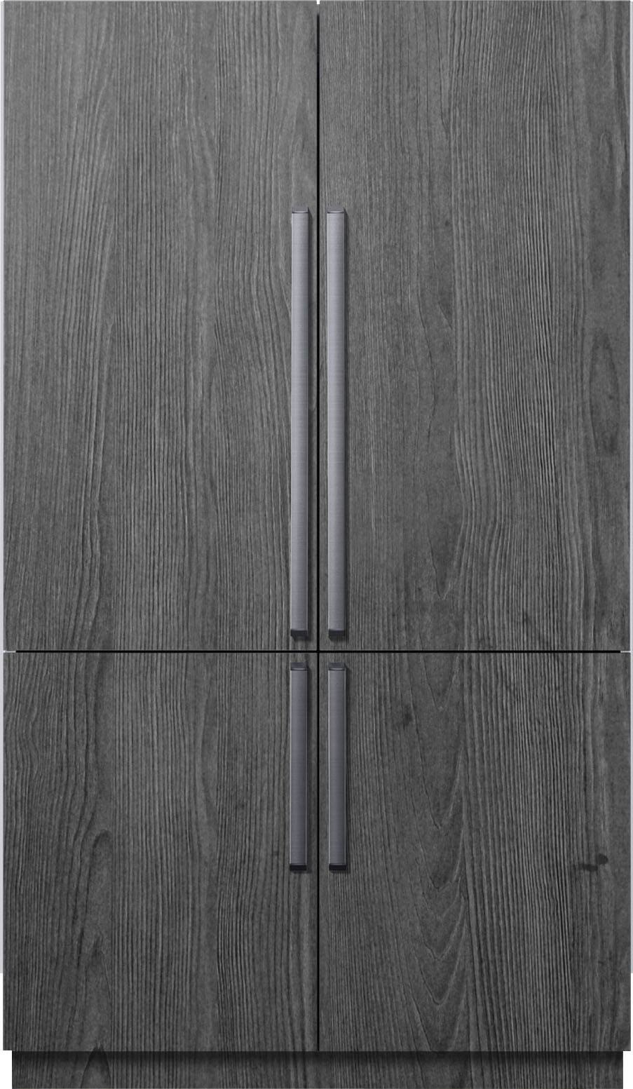 Dacor - 23.5 Cu Ft 4-Door Flex French Door Built In Refrigerator with FreshZone Drawer and Precise Cooling - Custom Panel Ready