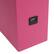 Alt View 12. Elegant Designs - Modern Leather Table Lamp with USB and White Fabric Shade - Hot Pink.