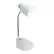 Front. Limelights - Gooseneck Organizer Desk Lamp with iPad Tablet Stand Book Holder - White.