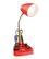 Alt View Zoom 11. Limelights - Gooseneck Organizer Desk Lamp with iPad Tablet Stand Book Holder - Red.