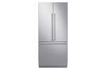 Dacor - 21.3 Cu Ft French Door Built In Panel Ready Refrigerator with FreshZone Drawer and Precise Cooling - Panel Ready - Front_Standard