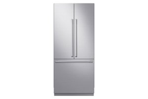 Dacor - 21.3 Cu Ft French Door Built In Refrigerator with FreshZone Drawer and Precise Cooling - Custom Panel Ready - Front_Zoom