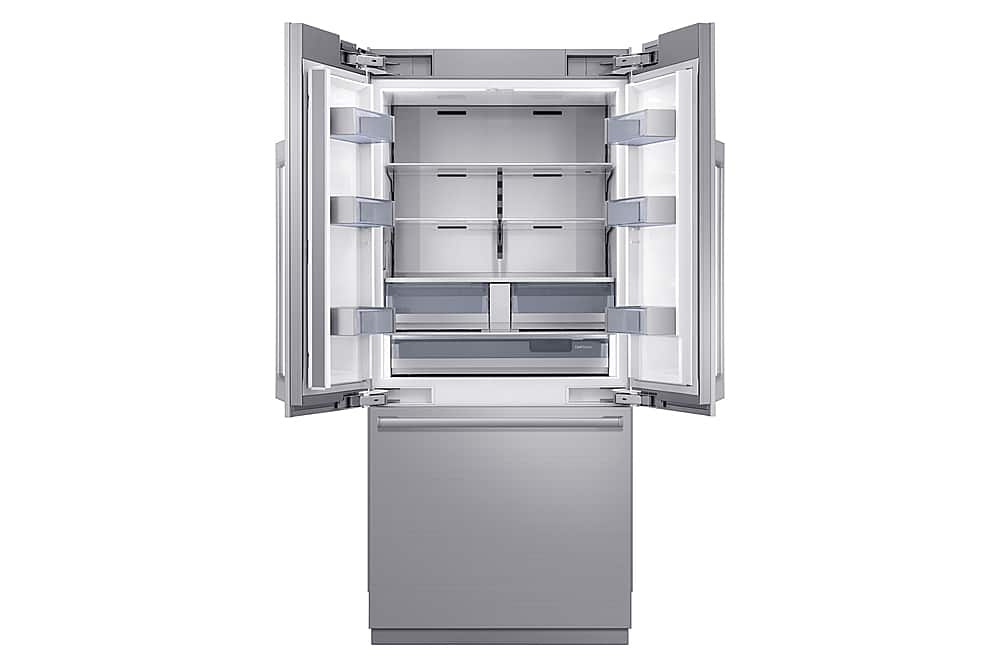 Alt View 12. Dacor - 21.3 Cu Ft French Door Built In Refrigerator with FreshZone Drawer and Precise Cooling - Custom Panel Ready.