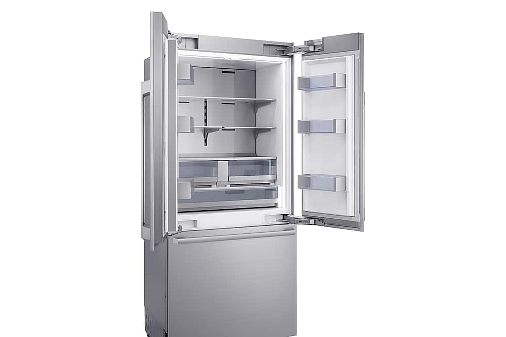 Alt View 13. Dacor - 21.3 Cu Ft French Door Built In Refrigerator with FreshZone Drawer and Precise Cooling - Custom Panel Ready.