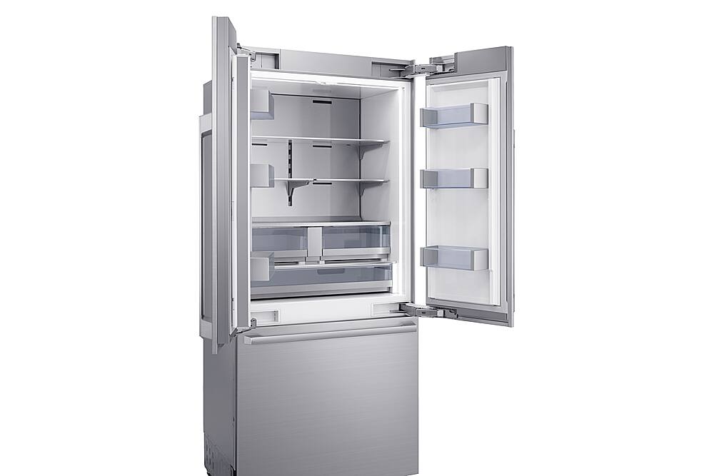 Alt View 13. Dacor - 21.3 Cu Ft French Door Built In Refrigerator with FreshZone Drawer and Precise Cooling - Custom Panel Ready.