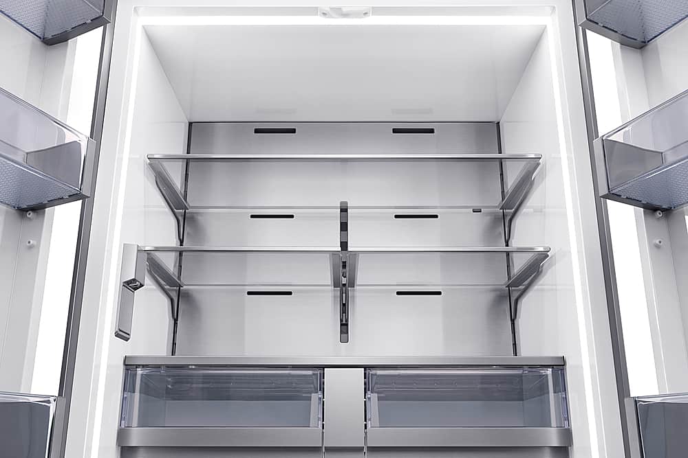 Alt View 17. Dacor - 21.3 Cu Ft French Door Built In Refrigerator with FreshZone Drawer and Precise Cooling - Custom Panel Ready.