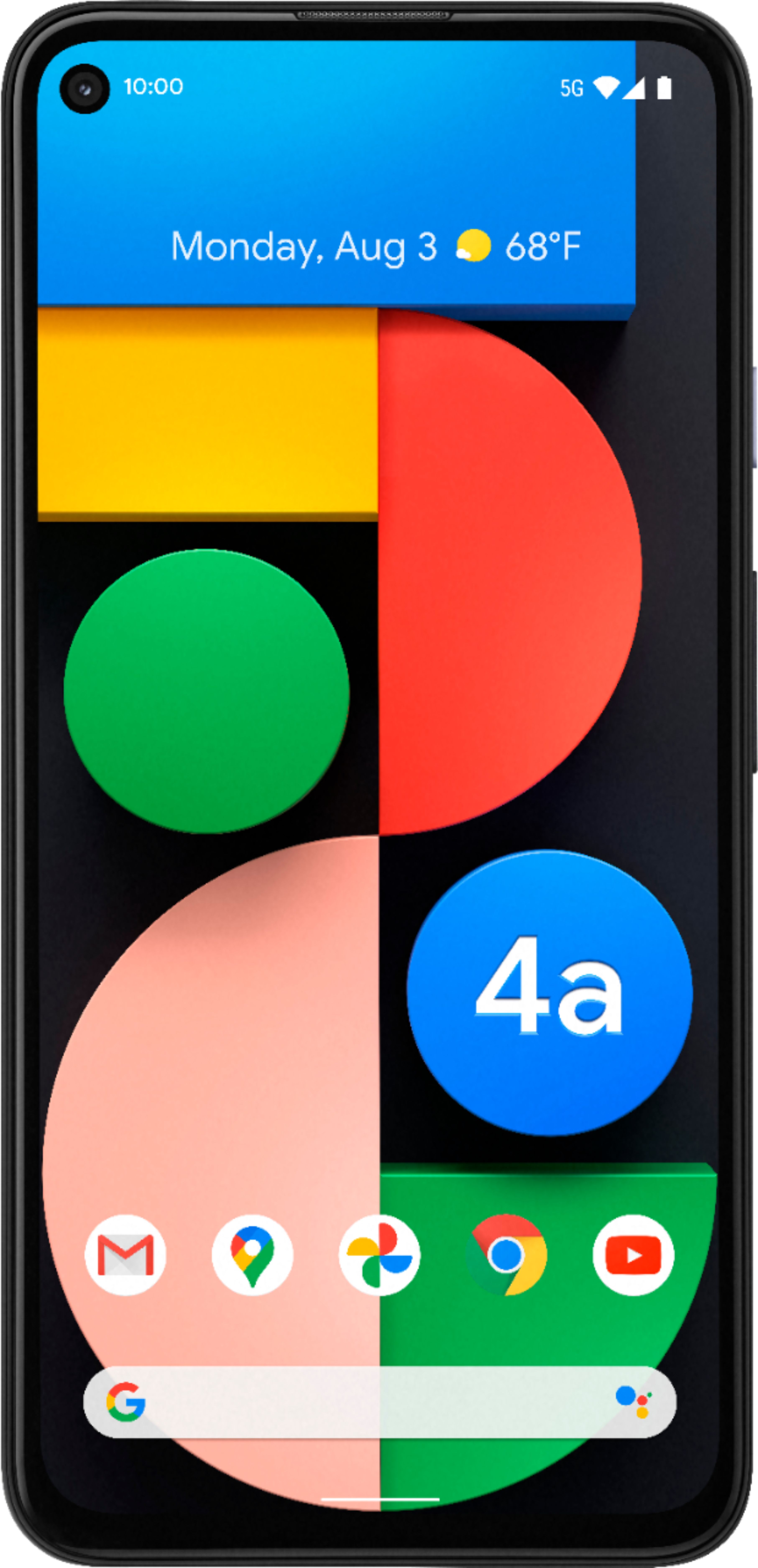 Best Buy: Google Pixel 4a with 5G Just Black (Unlocked) GA02293-US
