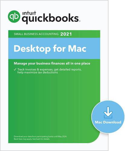 Intuit - QuickBooks Desktop 2021 - Mac [Digital]