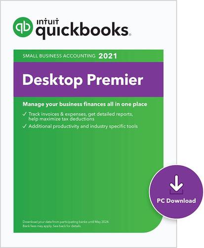 Intuit - QuickBooks Desktop Premier 2021 - Windows [Digital]