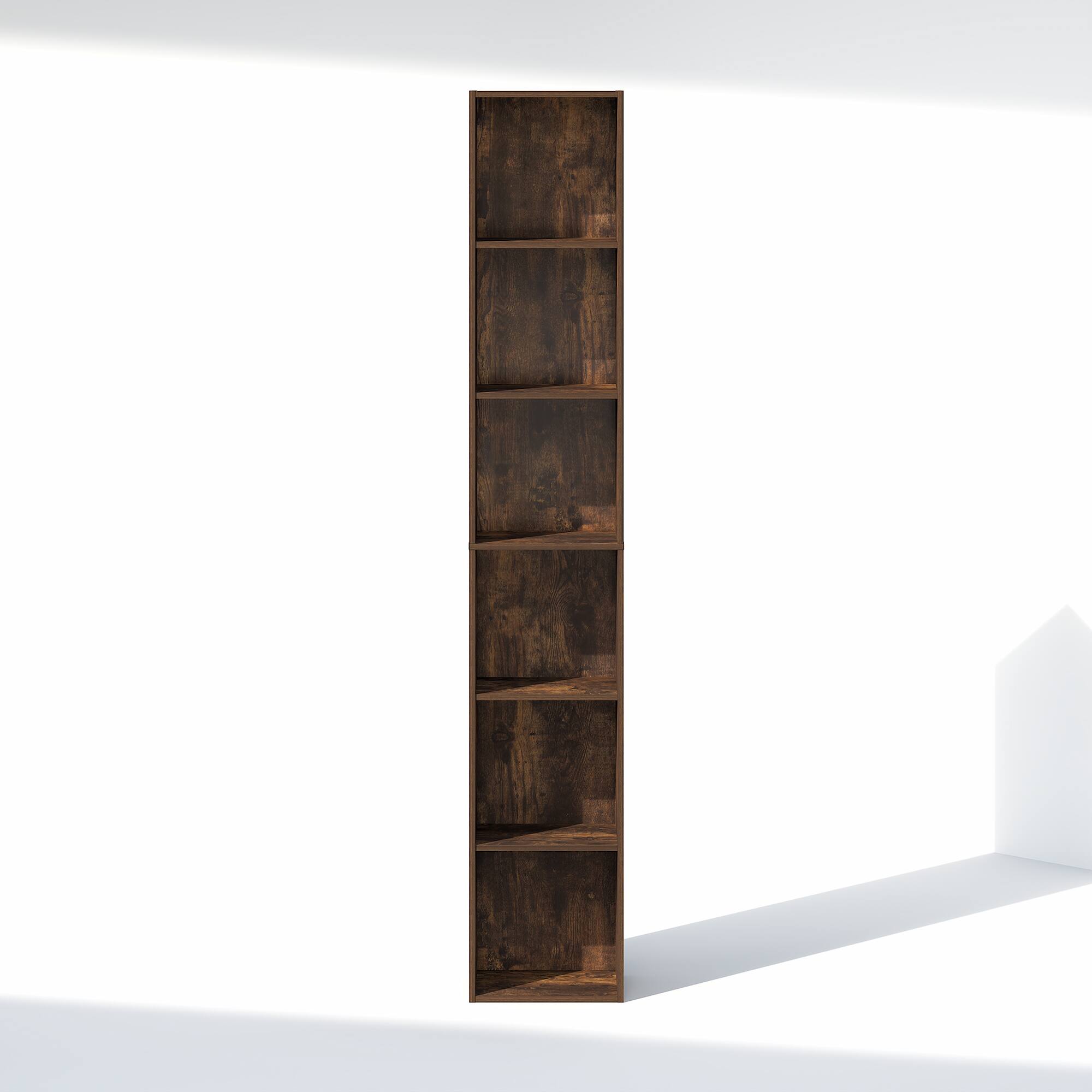 Alt View 5. Furinno - CUBICLE Closet Organizers and Storage, Closet Organizer, Open Shelf Closet Storage, for Wardrobe, Bedroom, Living Room - Amber Pine.