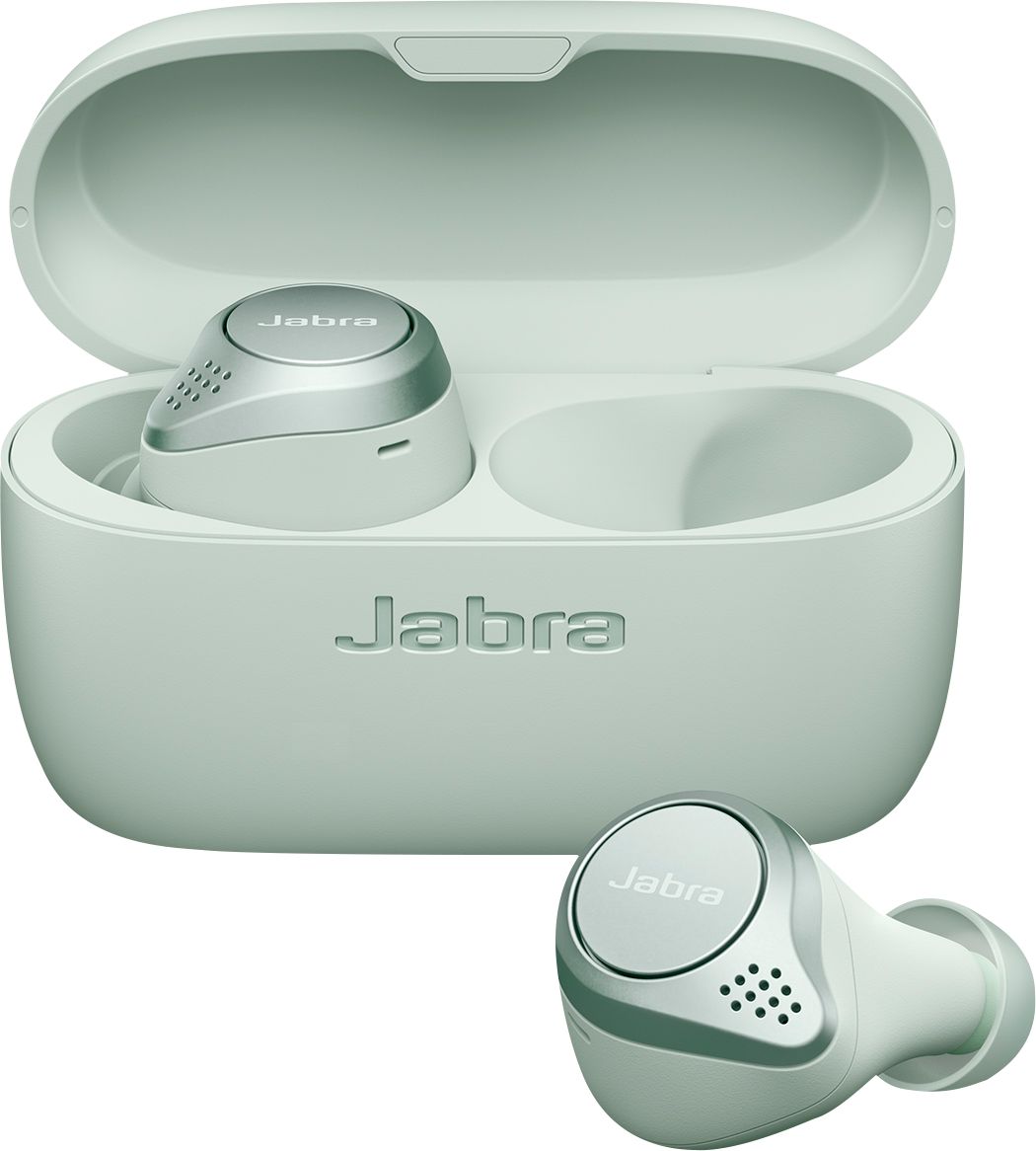 Angle View: Jabra - Elite Active 75t True Wireless Noise Cancelling In-Ear Headphones - Mint