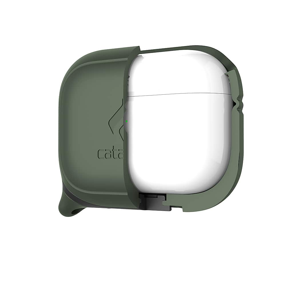 Alt View 12. Catalyst - Waterproof Case for Apple AirPods Pro - Army Green.