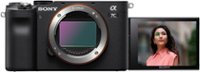 Sony - Alpha 7C Full-frame Mirrorless Camera - Black - Front_Zoom