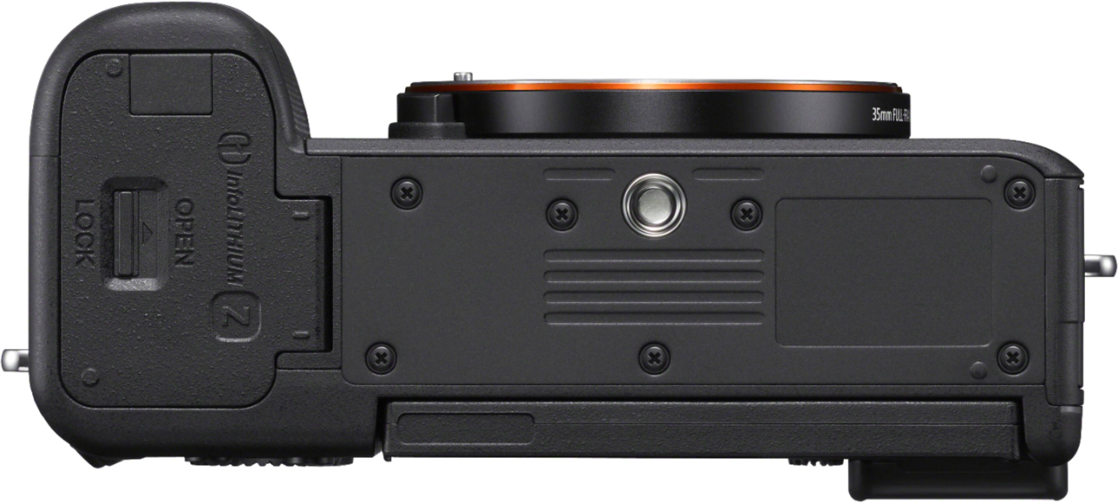 Alt View 13. Sony - Alpha 7C Full-frame Mirrorless Camera - Black.