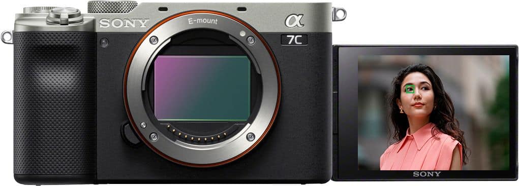 Sony Alpha a7C II Full-Frame Mirrorless Camera | Silver (ILCE-7CM2/S)