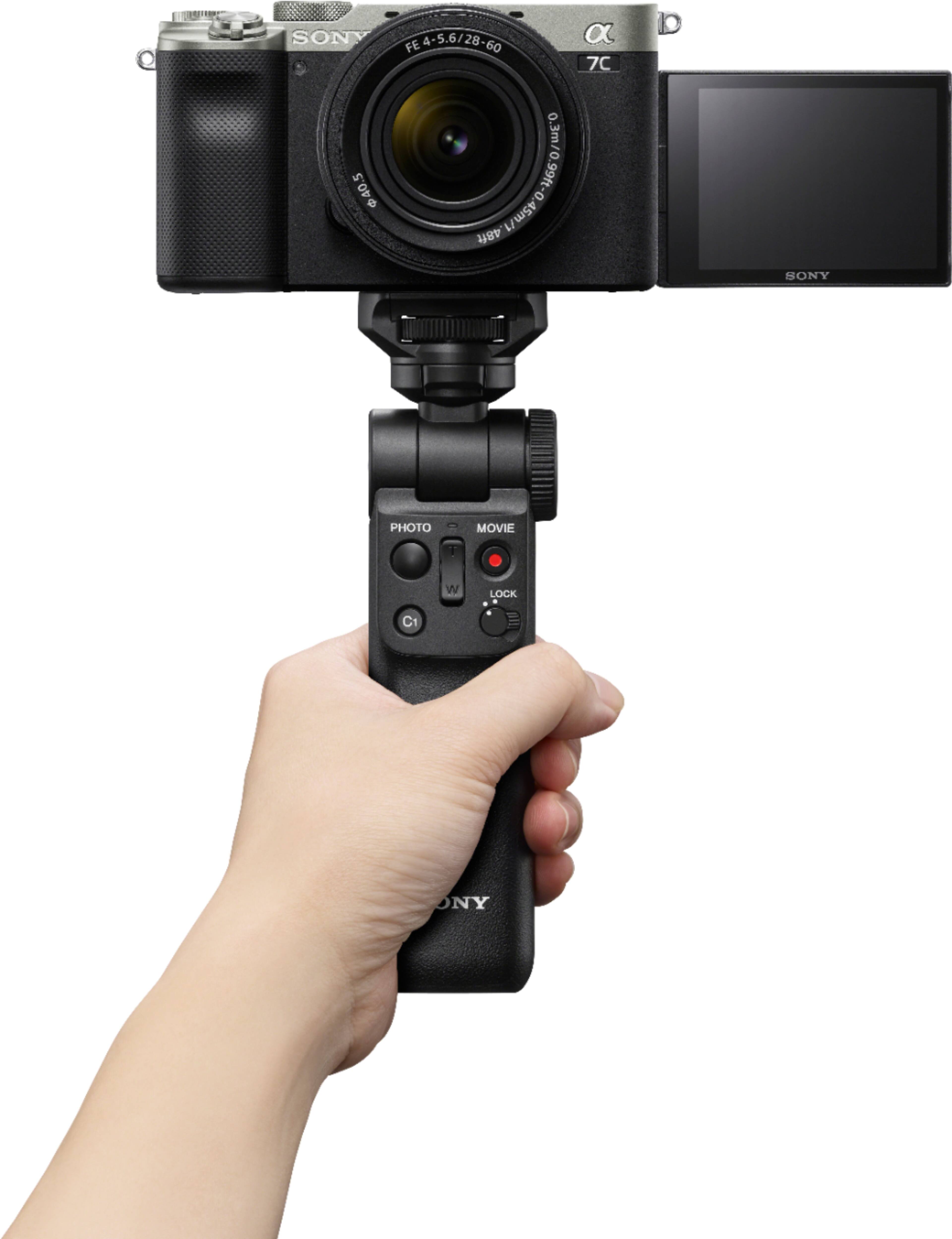 Alt View 13. Sony - Alpha 7C Full-frame Mirrorless Camera - Silver.