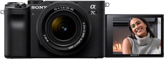 Sony Alpha 7C II Full frame Mirrorless Interchangeable Lens Camera (Body  Only) Black ILCE7CM2B - Best Buy