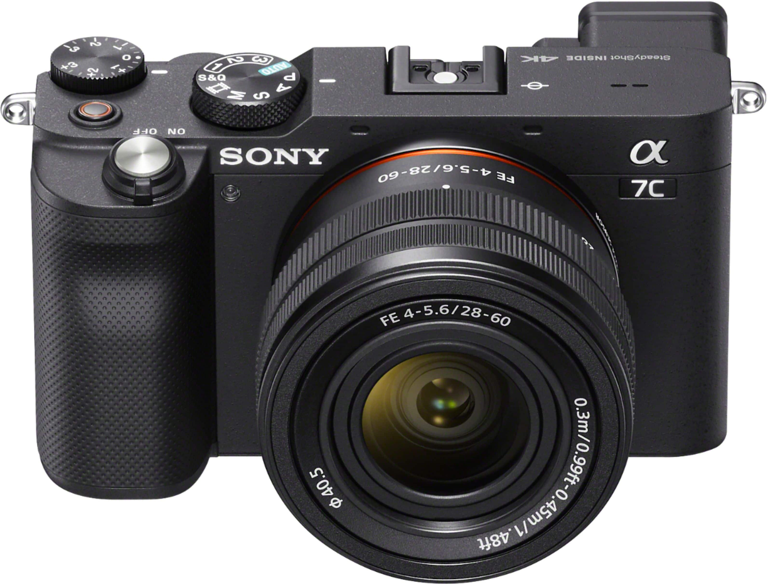 Sony Alpha 7C Full-frame Mirrorless Camera Black ILCE7C/B - Best Buy