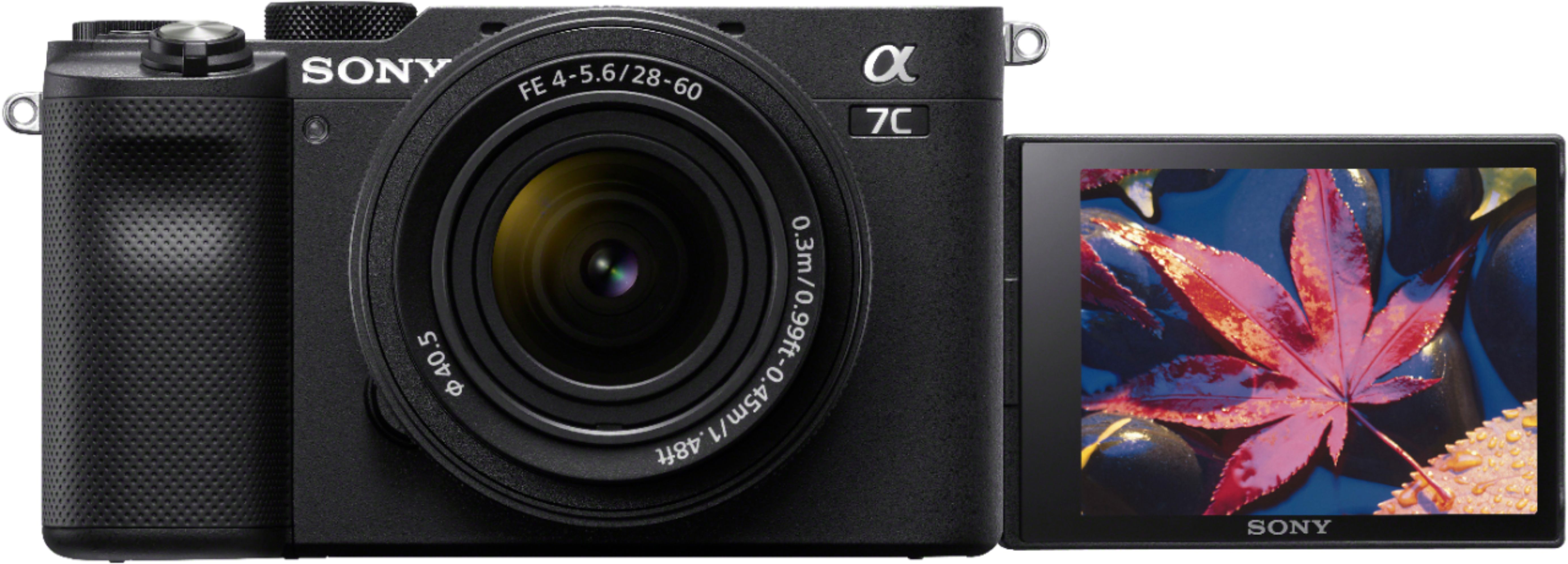 Sony Alpha 7C Full-frame Compact Mirrorless Camera with FE 28 