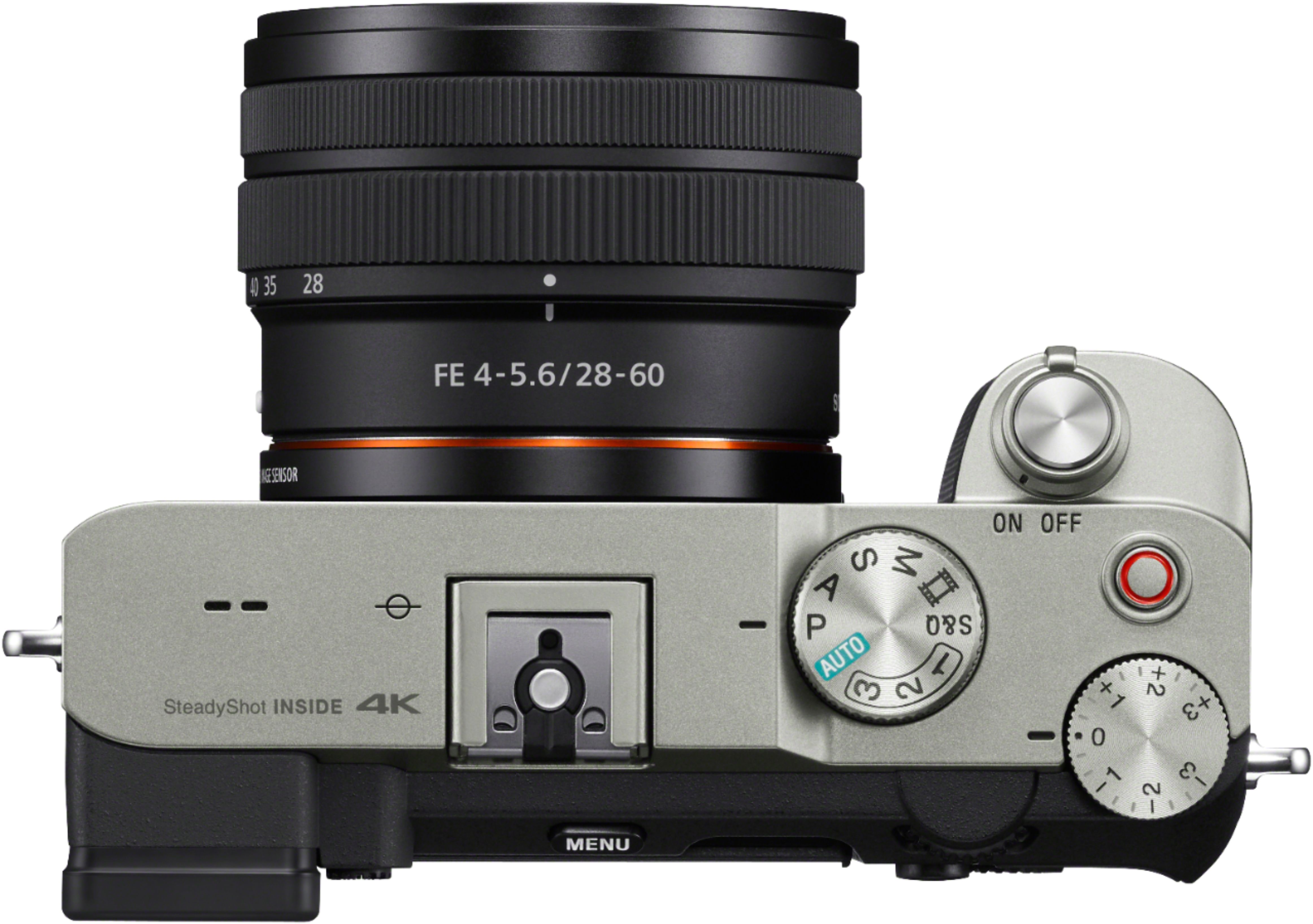 Sony Alpha 7C Full-frame Compact Mirrorless Camera with FE 28-60mm F4-5.6  lens Silver ILCE7CL/S - Best Buy