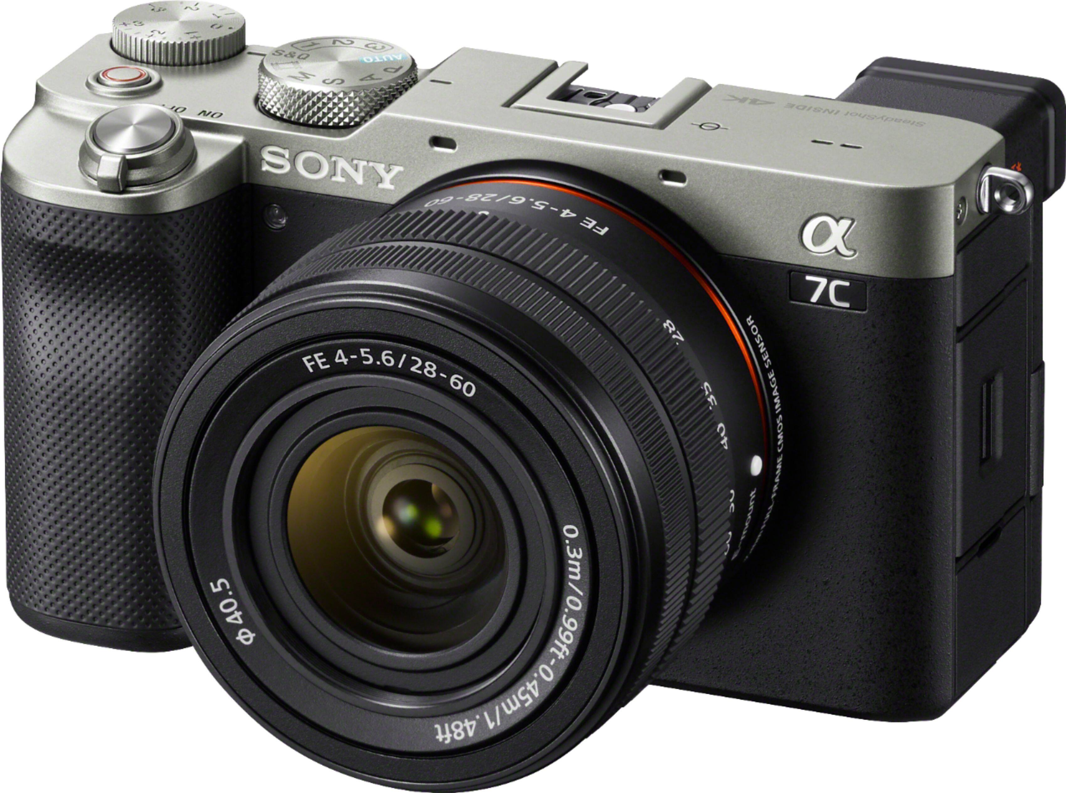 Sony Alpha 7C Full frame Compact Mirrorless Camera with FE 28 60mm F4 5 ...