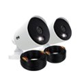 Angle Zoom. Night Owl - Wired Add On 4K Ultra HD Spotlight Cameras (2-Pack) - White.