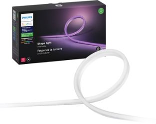 Philips - Hue Outdoor Lightstrip 197-inch/16-foot - White and Color Ambiance - Front_Zoom