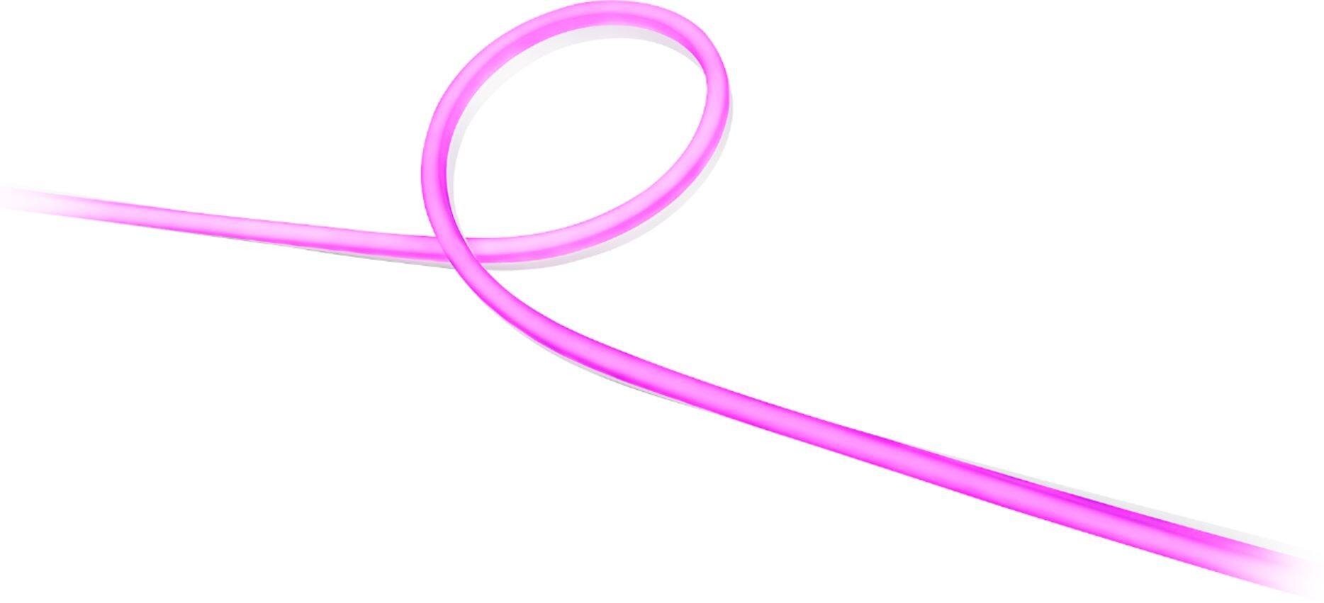 Angle. Philips - Hue Outdoor Lightstrip 197-inch/16-foot - White and Color Ambiance.