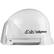 Front. King - DISH Tailgater Portable Satellite Antenna - White - White.