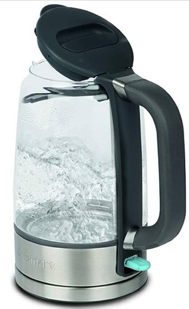 Alt View 12. Cuisinart - Cordless Electric Kettle - Clear.