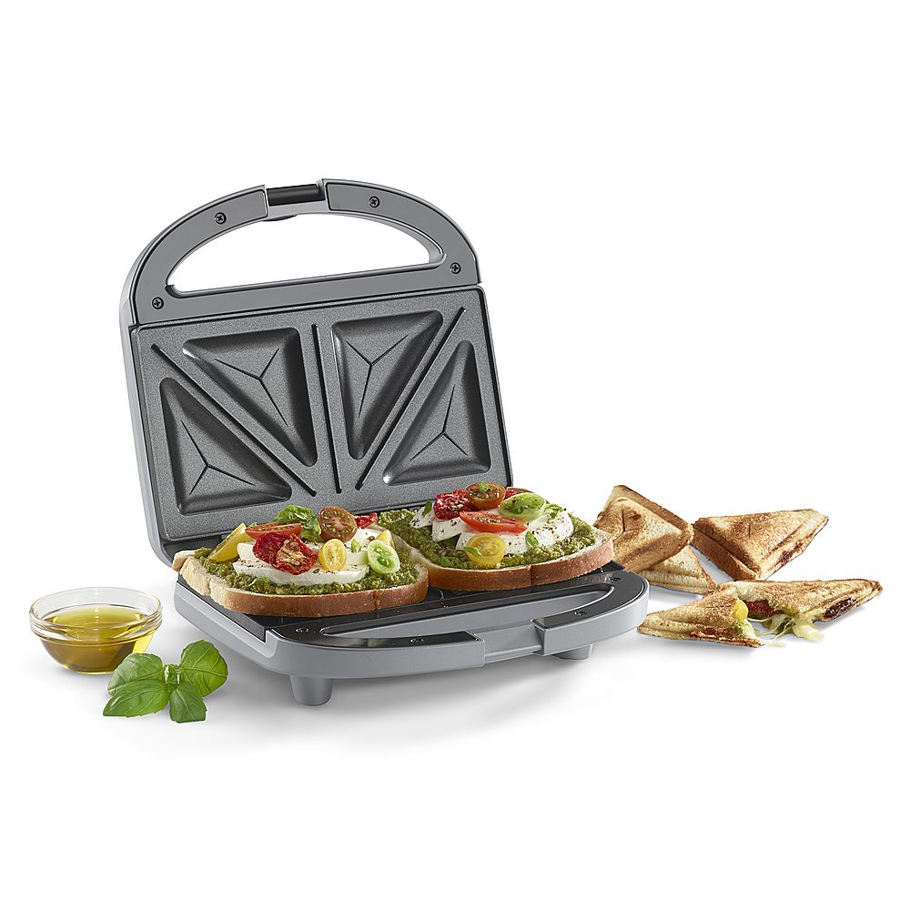 Cuisinart Sandwich Maker Silver WM-SW2N1 - Best Buy