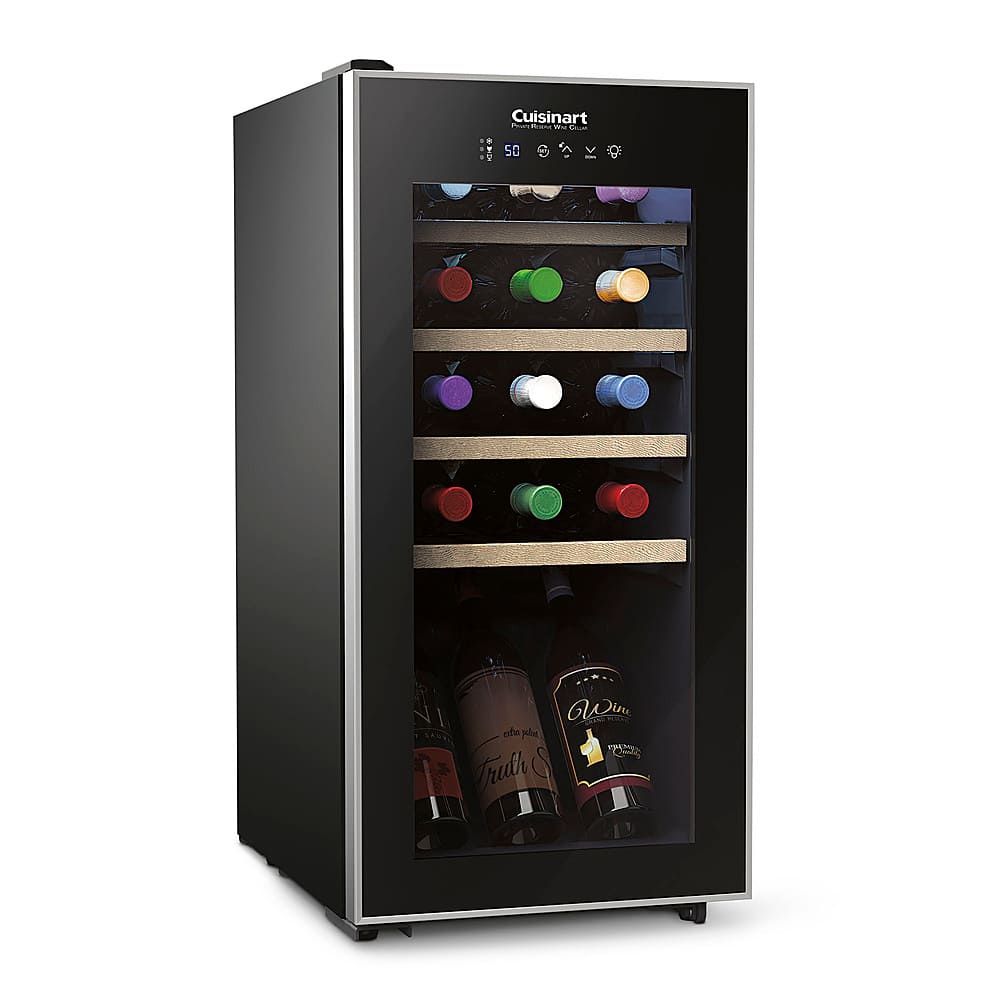 Cuisinart - Private Reserve Wine Cellar with Compressor 15 bottle - Black - Alt_View_Zoom_11