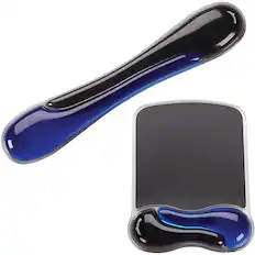 Front. Kensington - Duo Gel Mouse Pad - Blue.