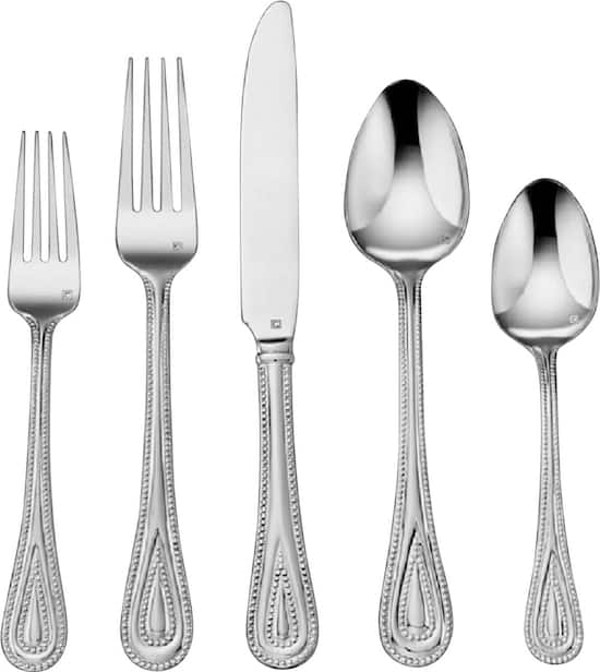 Cuisinart – 20 PC Elite Flatware – Silver Cuisinart – 20 PC Elite Flatware – Silver