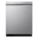 Front Zoom. LG - 24" Front Control Dishwasher with Stainless Steel Tub, WiFi, QuadWash,  and 48dB - Stainless steel.