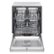 Alt View Zoom 18. LG - 24" Front Control Dishwasher with Stainless Steel Tub, WiFi, QuadWash,  and 48dB - Stainless steel.
