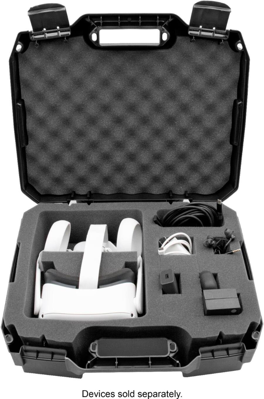 CASEMATIX Hard Shell Custom Travel Case for Meta Quest 3S, and