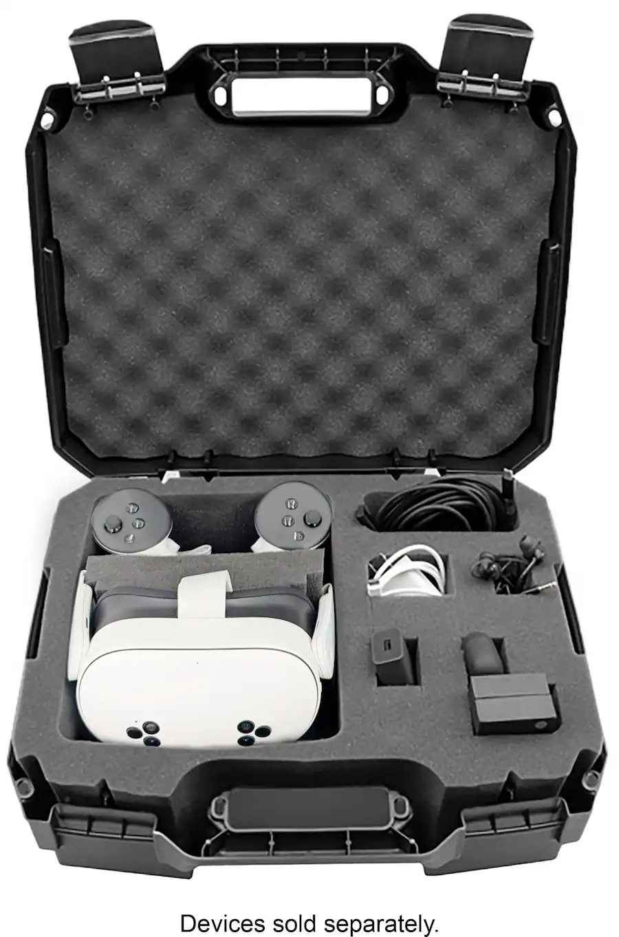 CASEMATIX Hard Shell Custom Travel Case for Meta Quest 3S, and