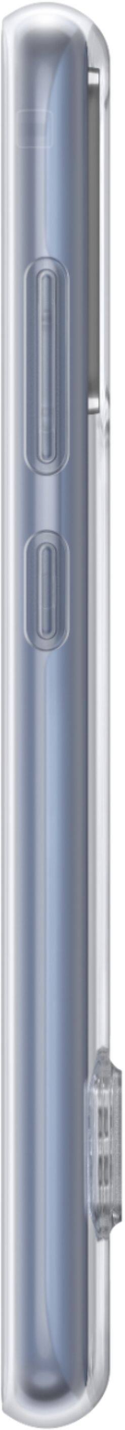 Alt View 14. Samsung - Clear Standing Cover Case for Galaxy S20 FE - Transparent.