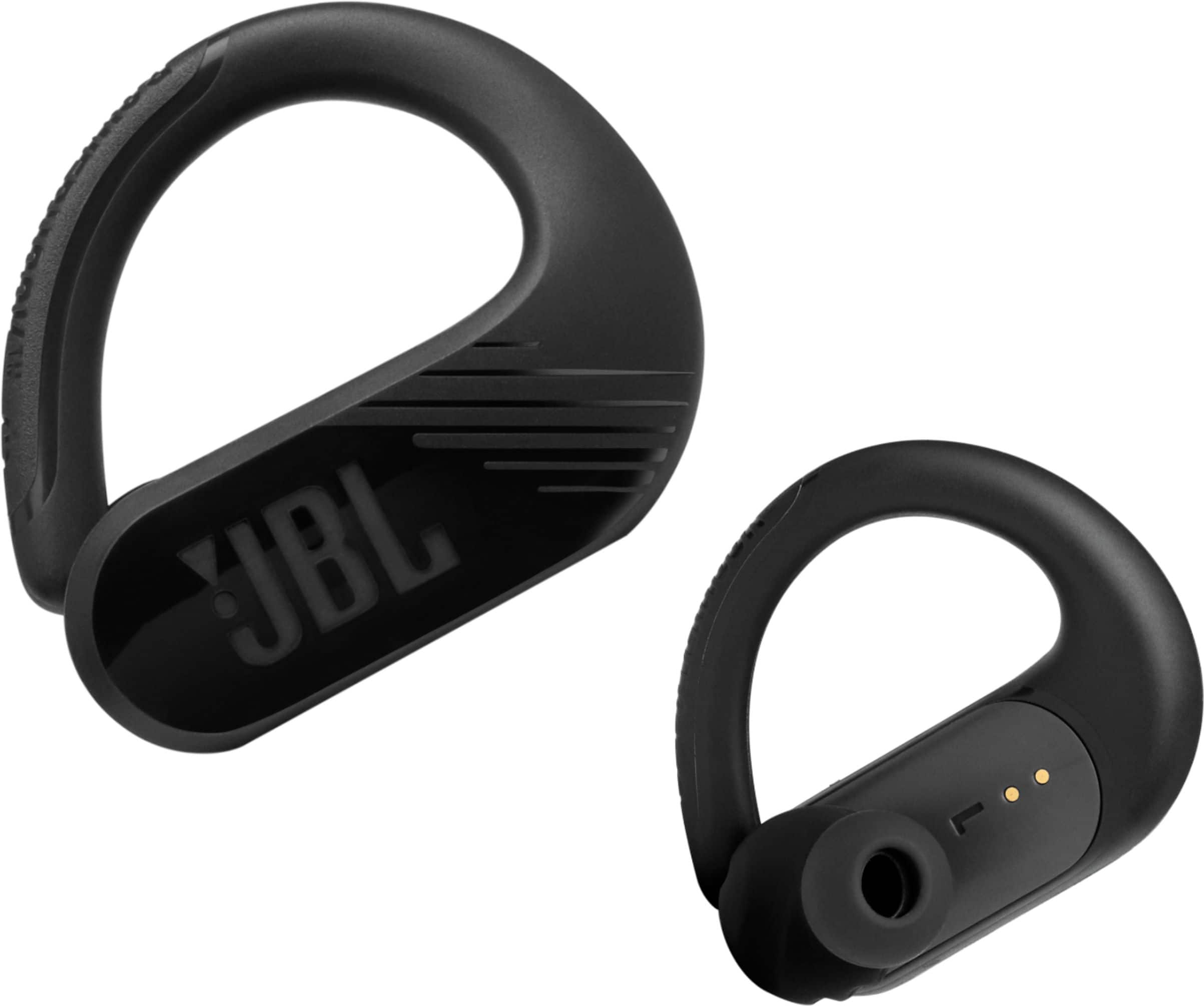 Alt View 12. JBL - Endurance Peak II True Wireless In-Ear Earbuds - Black.