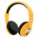 Front Zoom. BuddyPhones - Wave Waterproof Wireless On-Ear Headphones - Yellow.