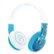 Front Zoom. BuddyPhones - Wave Waterproof Wireless On-Ear Headphones - Blue.