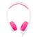 Alt View 11. BuddyPhones - School+ Wired On-Ear Headphones - Pink.