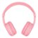 Alt View Zoom 14. BuddyPhones - Play Wireless On-Ear Headphones - Pink.