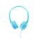 Alt View Zoom 11. BuddyPhones - Travel Wired On-Ear Headphones - Blue.