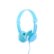 Alt View Zoom 14. BuddyPhones - Travel Wired On-Ear Headphones - Blue.
