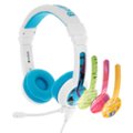Front Zoom. BuddyPhones - School+ Wired On-Ear Headphones - Blue.