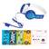 Alt View 16. BuddyPhones - Discover Wired On-Ear Headphones - Blue.