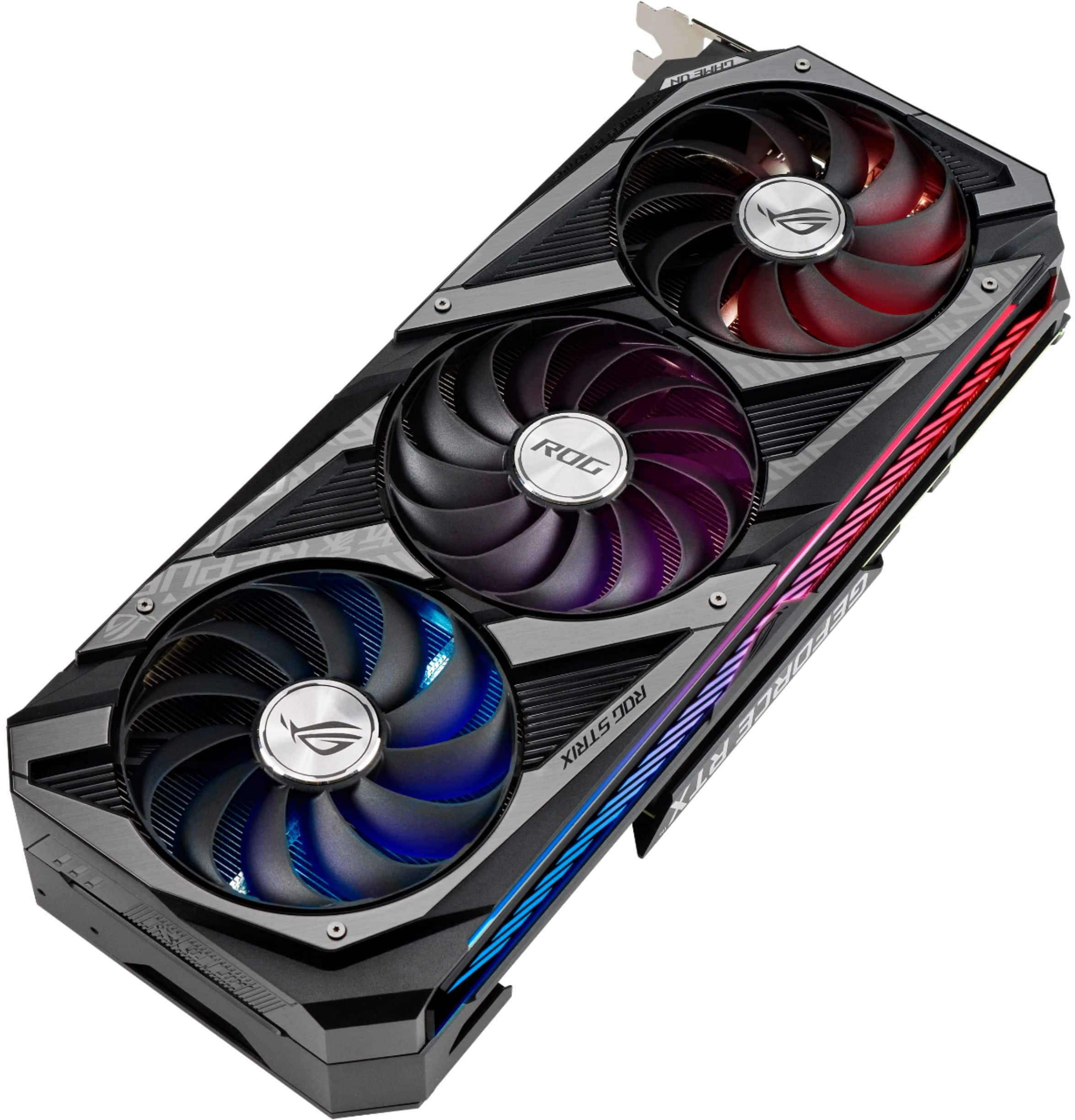 ASUS ROG -STRIX-RTX4080-16G-WHITE graphics card NVIDIA GeForce RT